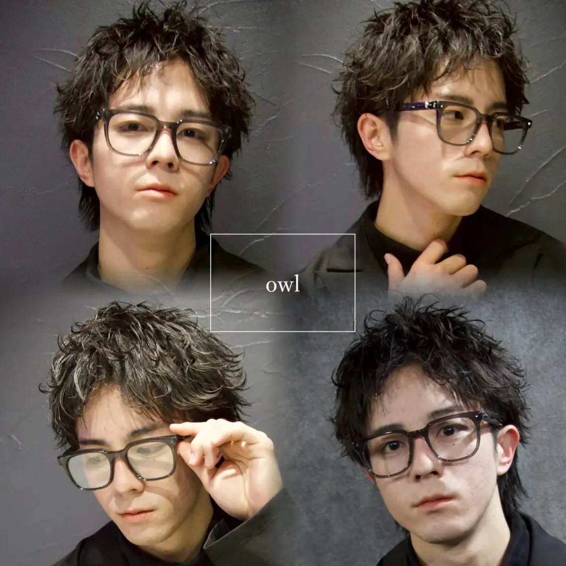ショート パーマ メンズ カット パーマ スパイキーショート 心斎橋【戸兵吏駒】のヘアスタイル