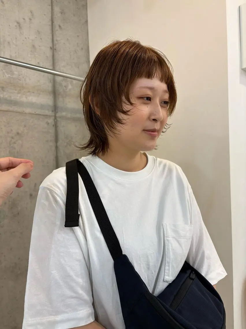 ショート カラー カット ヘアカラー eri kinjoのヘアスタイル