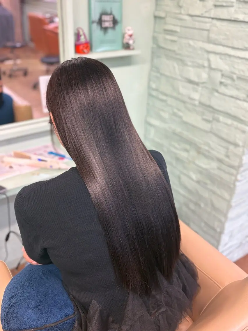 ロング カラー ヘアカラー Haruka🕊 透明感カラーのヘアスタイル