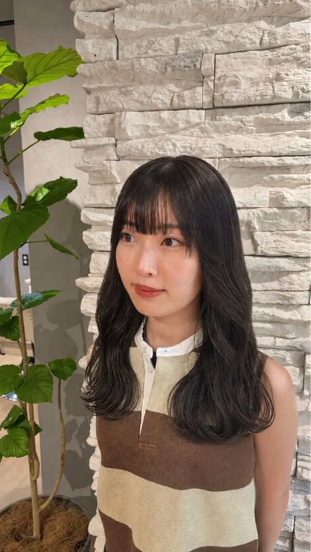 カラー グレージュ カット ヘアカラー トリートメント MANA /名駅/透明感カラーのヘアスタイル
