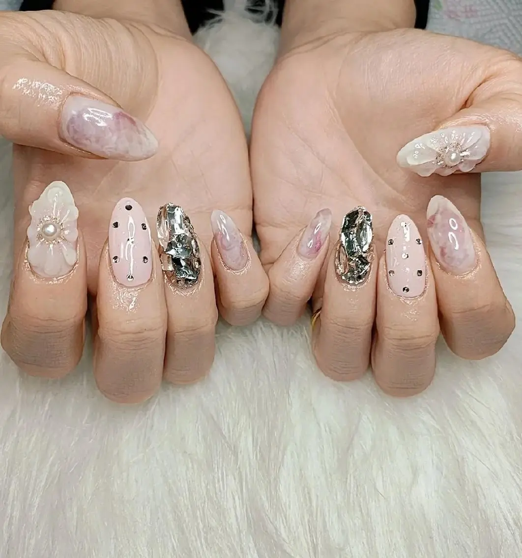 ネイル ハンドネイル Kame_ nail🐢💕のネイルデザイン