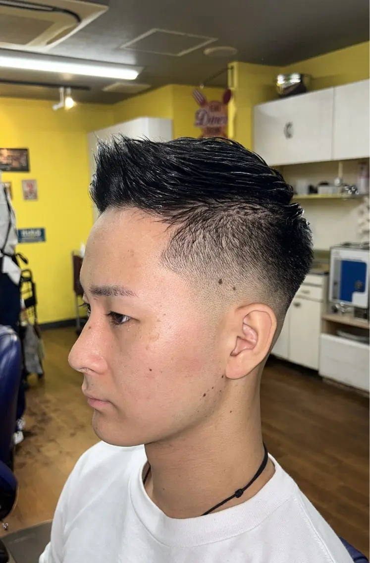 💈ミニモ限定価格　スキンフェード＋シャンプーの写真