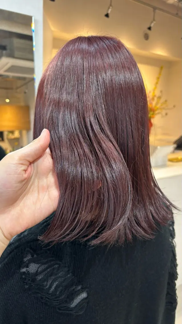 カラー 暖色/透明感カラー かずきのヘアスタイル