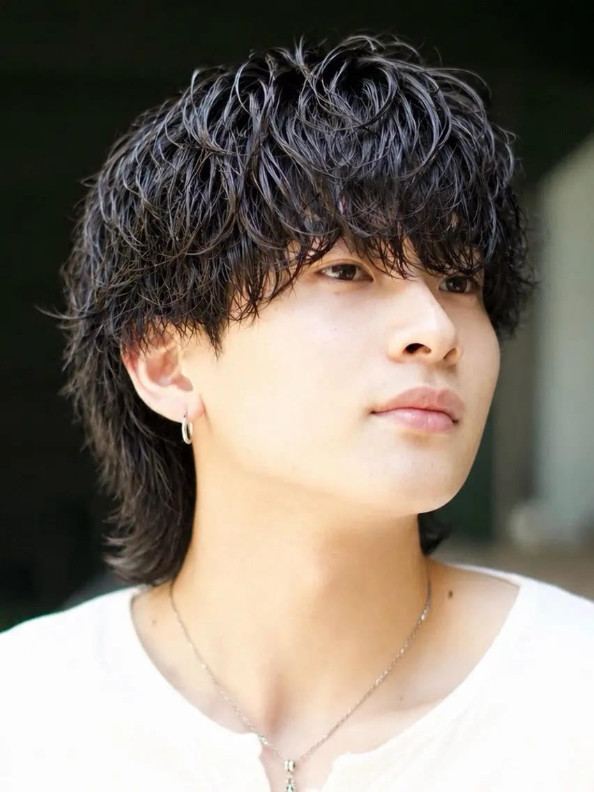 パーマ メンズ カット パーマ メンズ特化/パーマ /縮毛矯正/山本千太のヘアスタイル