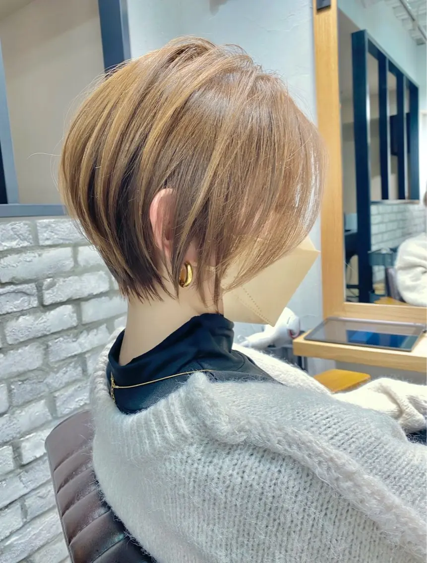 白髪染めリタッチ🌼*·.の写真