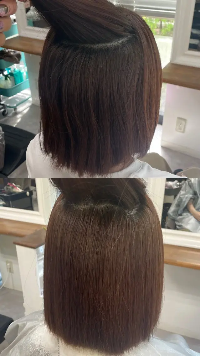 ショート 縮毛矯正 川原 飛奈のヘアスタイル