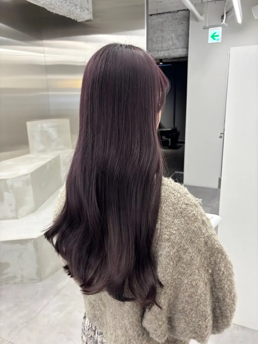 ロング カラー ヘアカラー 🧸🎀ブリーチ ‪栄🎀🧸かのんのヘアスタイル