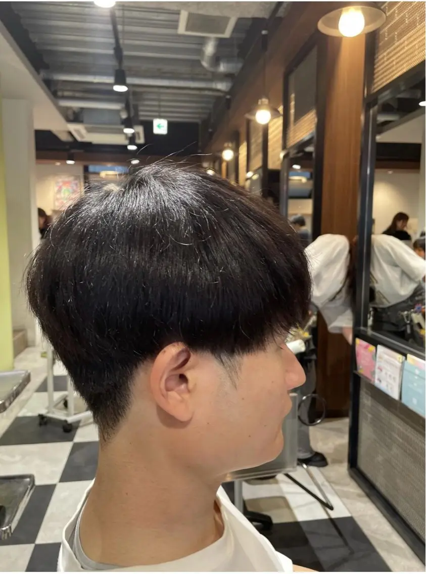 ショート カラー メンズ フェード/ショート メンズ特化/怜哉のヘアスタイル