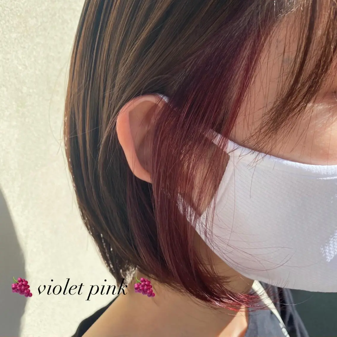 ショート ヘアカラー 艶カラー/韓国風ヘア 🩵shioneのヘアスタイル