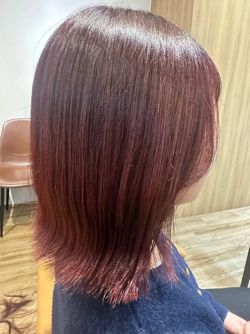 ミディアム カラー ヘアカラー トリートメント ✨✂️Nori ✂️✨のヘアスタイル