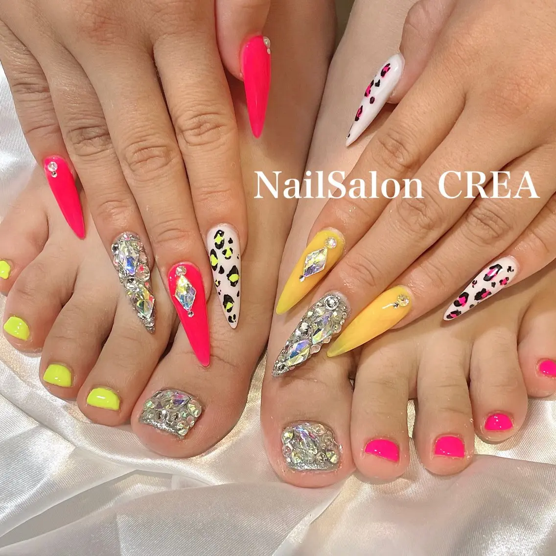 ネイル フットネイル NailSalon CREAのネイルデザイン