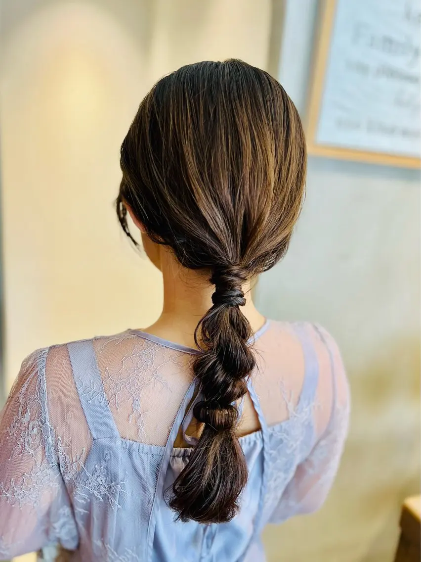 ヘアアレンジ 結婚式・ブライダル ヘアセット ショート/ボブ manakaのヘアスタイル