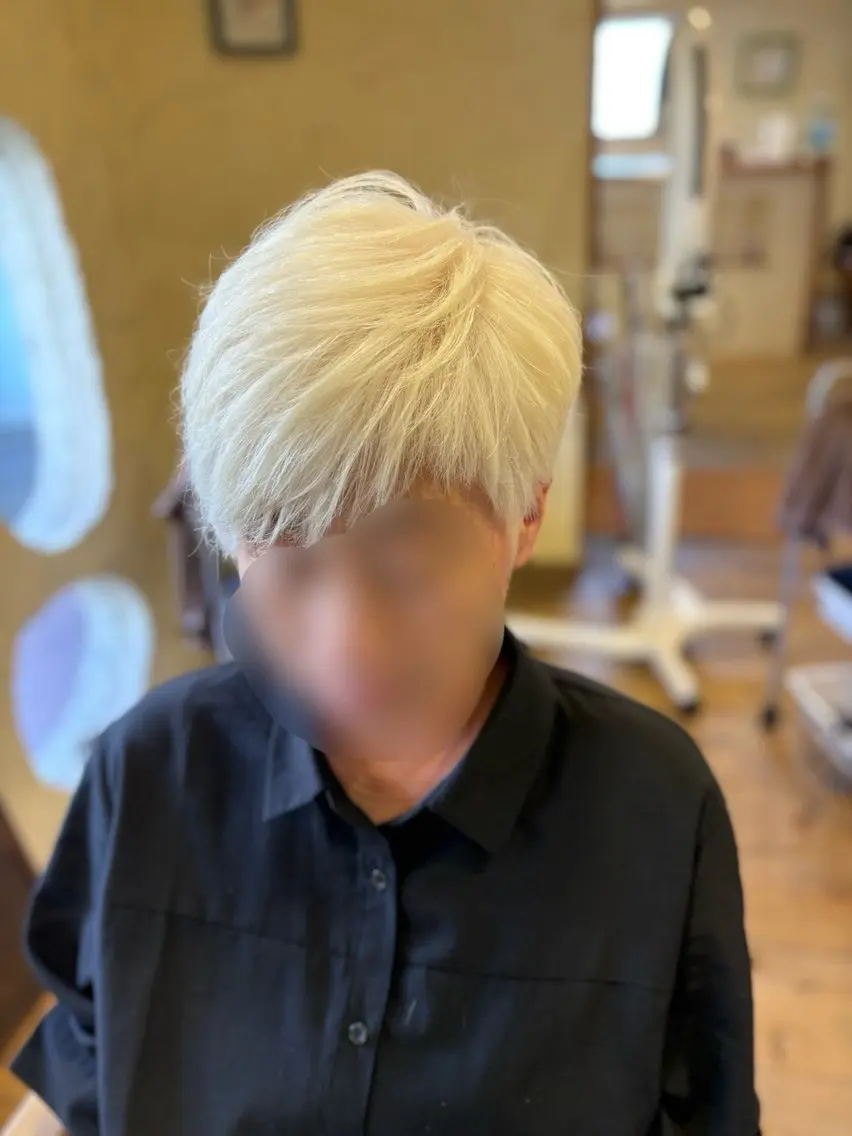 ショート 柘植 雅大のヘアスタイル