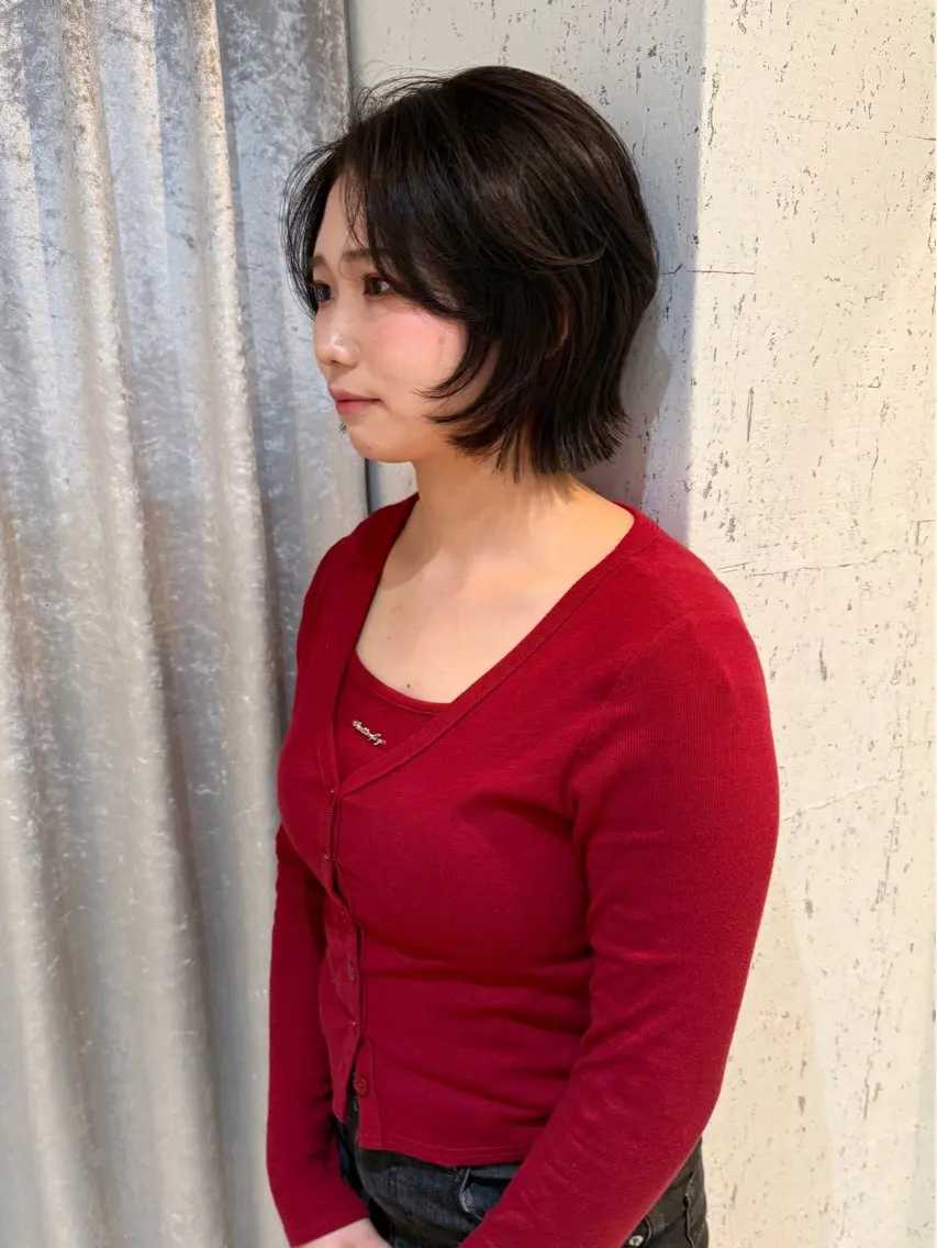 ショート カラー カット ヘアカラー トリートメント mai / linoah˚✧のヘアスタイル