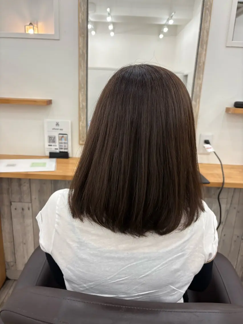 カラー 齋藤 香織のヘアスタイル
