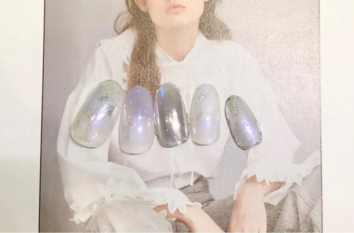 ネイル ミラーネイル TRAM-nail moriizumiのネイルデザイン