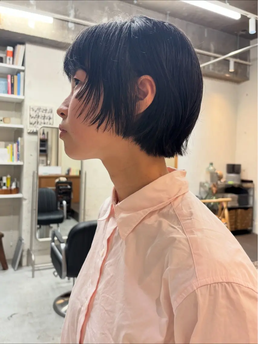 ショート カット 永田 愛莉のヘアスタイル