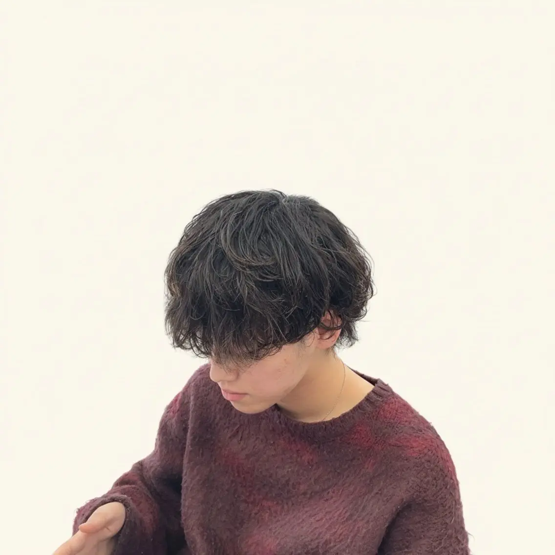 パーマ メンズカット＆ 艶カラー/有馬のヘアスタイル