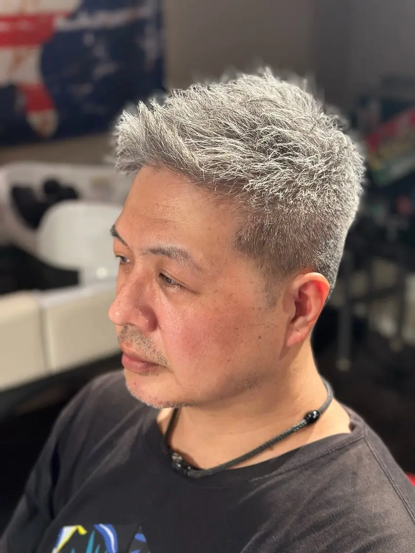 メンズ Yu gaのヘアスタイル