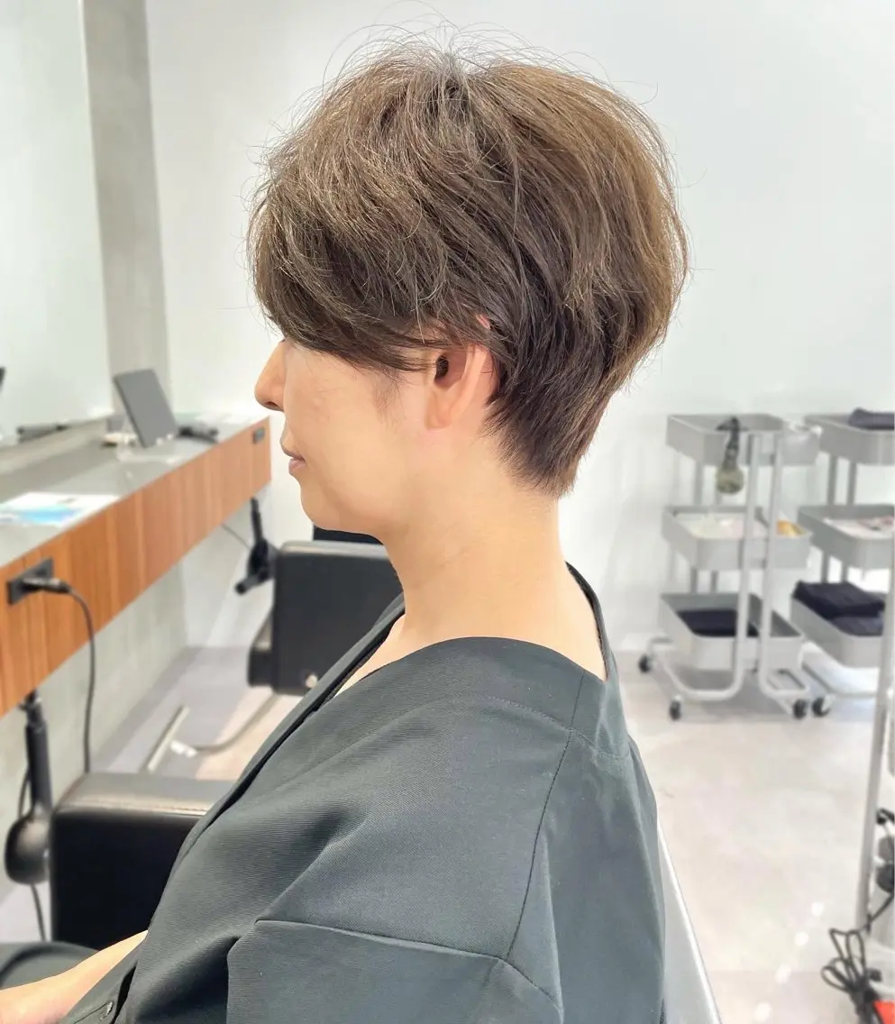 ショート ショートヘア カット トリートメント 👑ボブはお任せ ミヤノ👑のヘアスタイル
