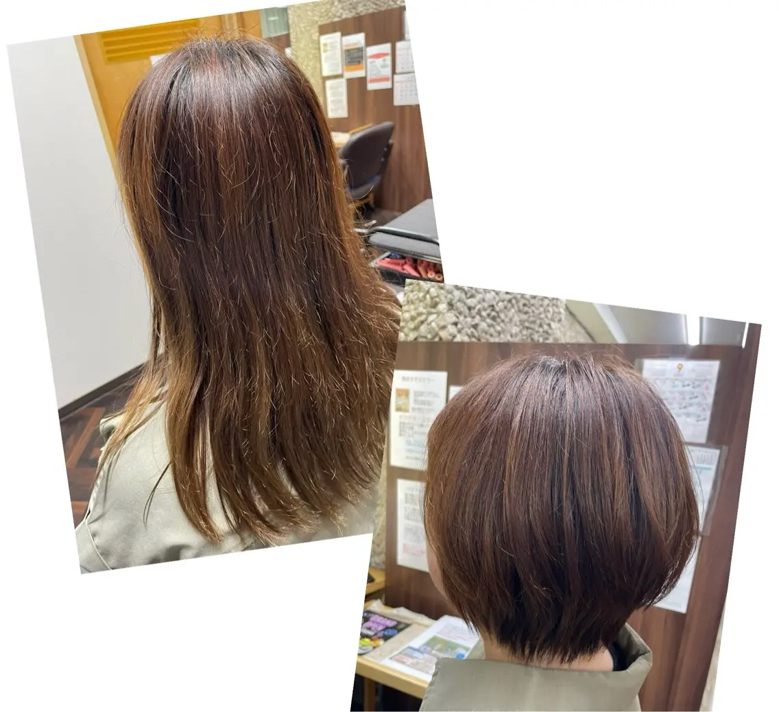 ショート katae sayoriのヘアスタイル