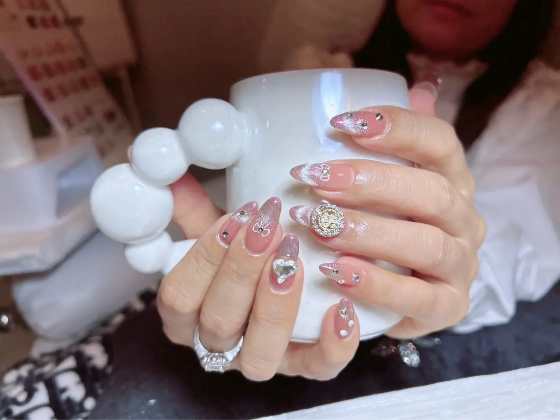 ネイル マグネットネイル 💖MR SALON💅のマツエク・マツパデザイン