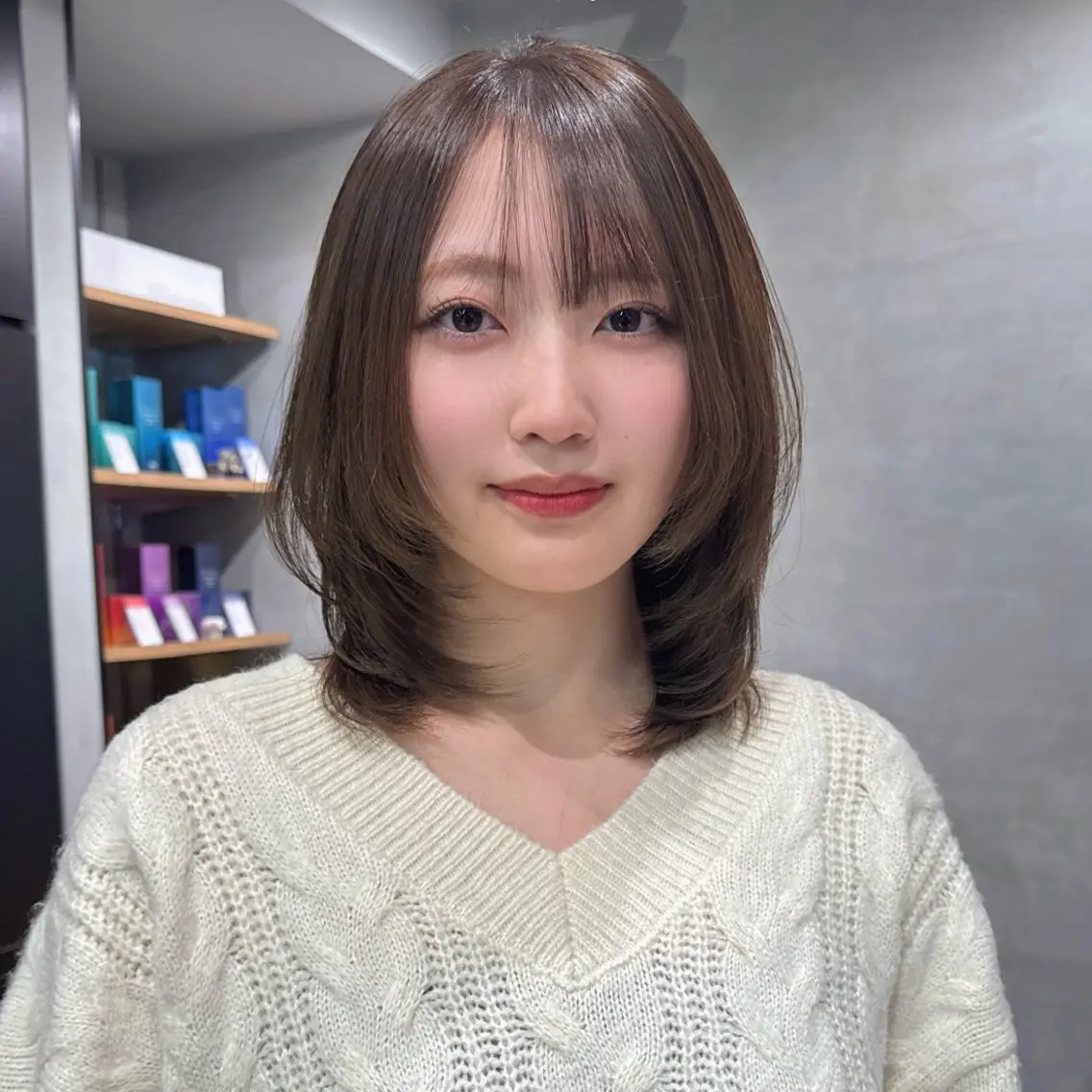 カラー ヘアカラー Azu🩰/アレンジ /透明感カラー🎀/のヘアスタイル