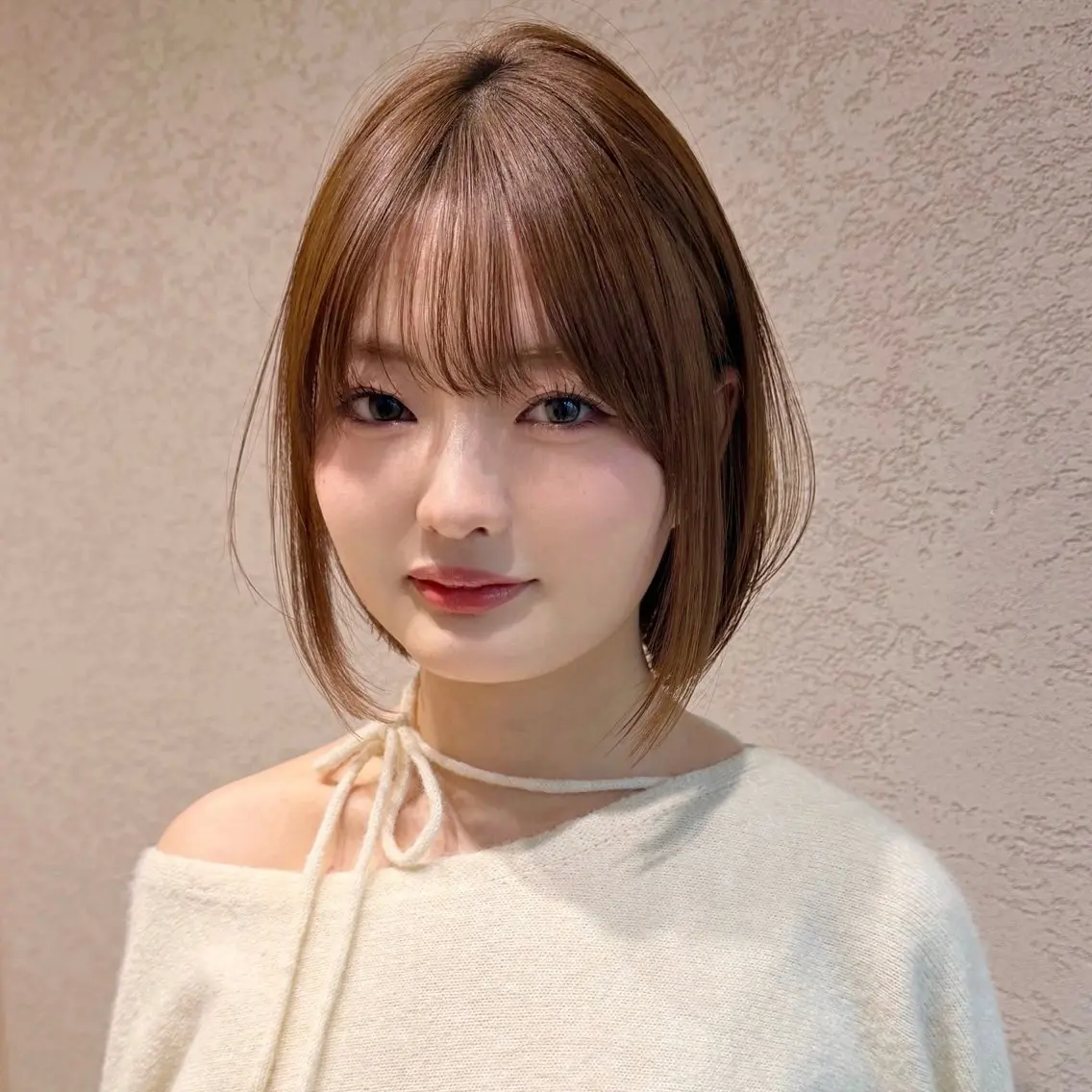 ショート カラー カット ヘアカラー トリートメント レイヤー/髪質改善 Lond ambreのヘアスタイル