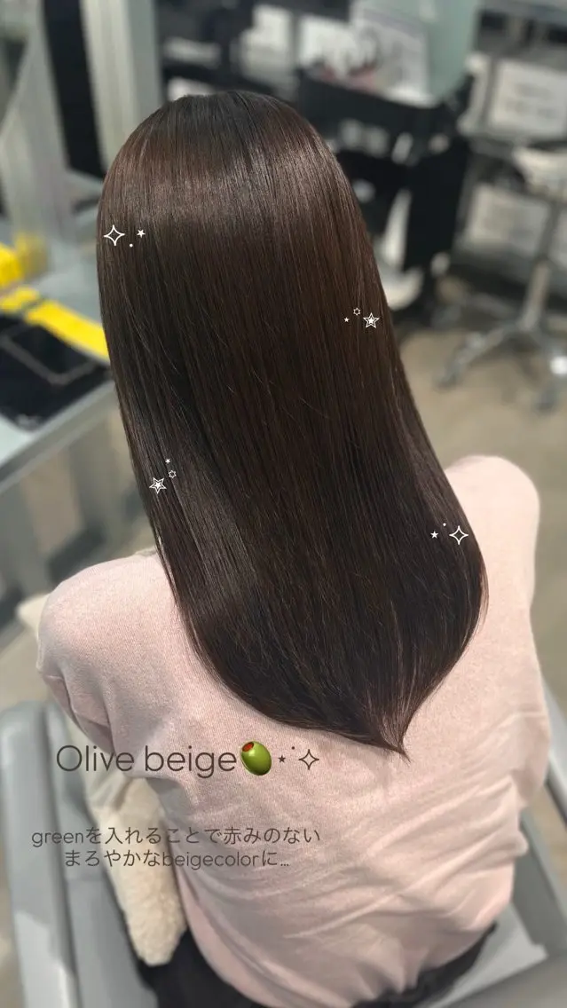 ロング カラー ヘアカラー nanase / レイヤーカットのヘアスタイル