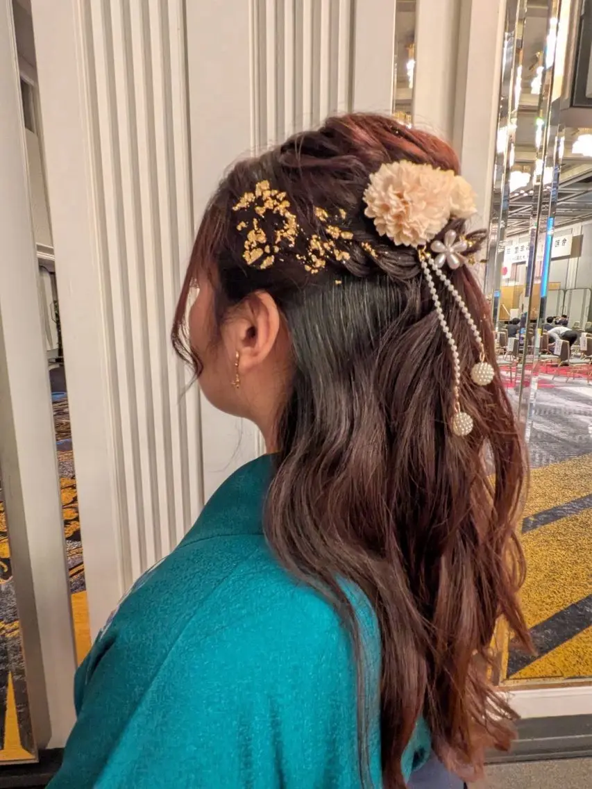 ロング ヘアアレンジ Ayaka ✂︎のヘアスタイル