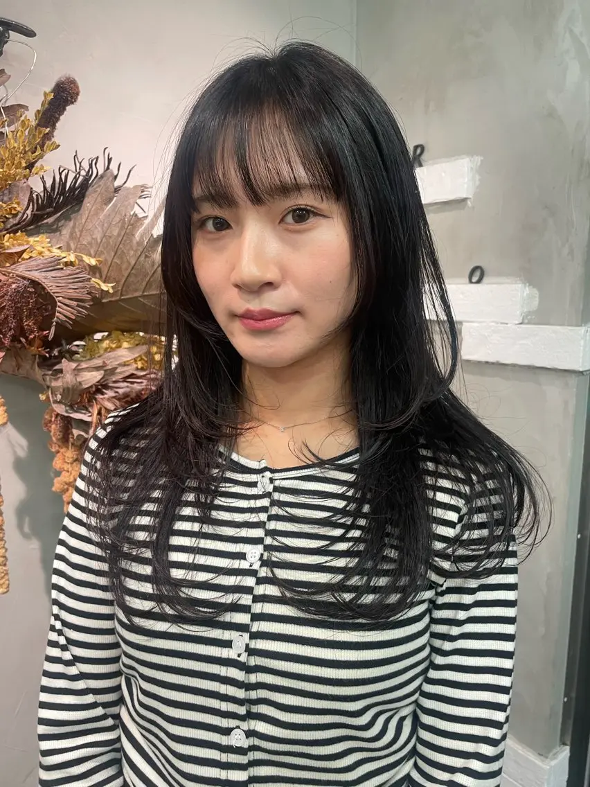 ロング レイヤーカット ショート特化✂️ harukaのヘアスタイル