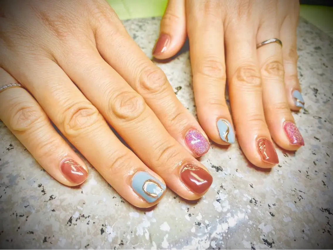 ネイル mau nail ,to skinのネイルデザイン