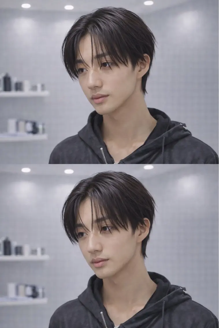 メンズ カット 縮毛矯正 メンズ縮毛矯正指名 No.1KAI🥰のヘアスタイル