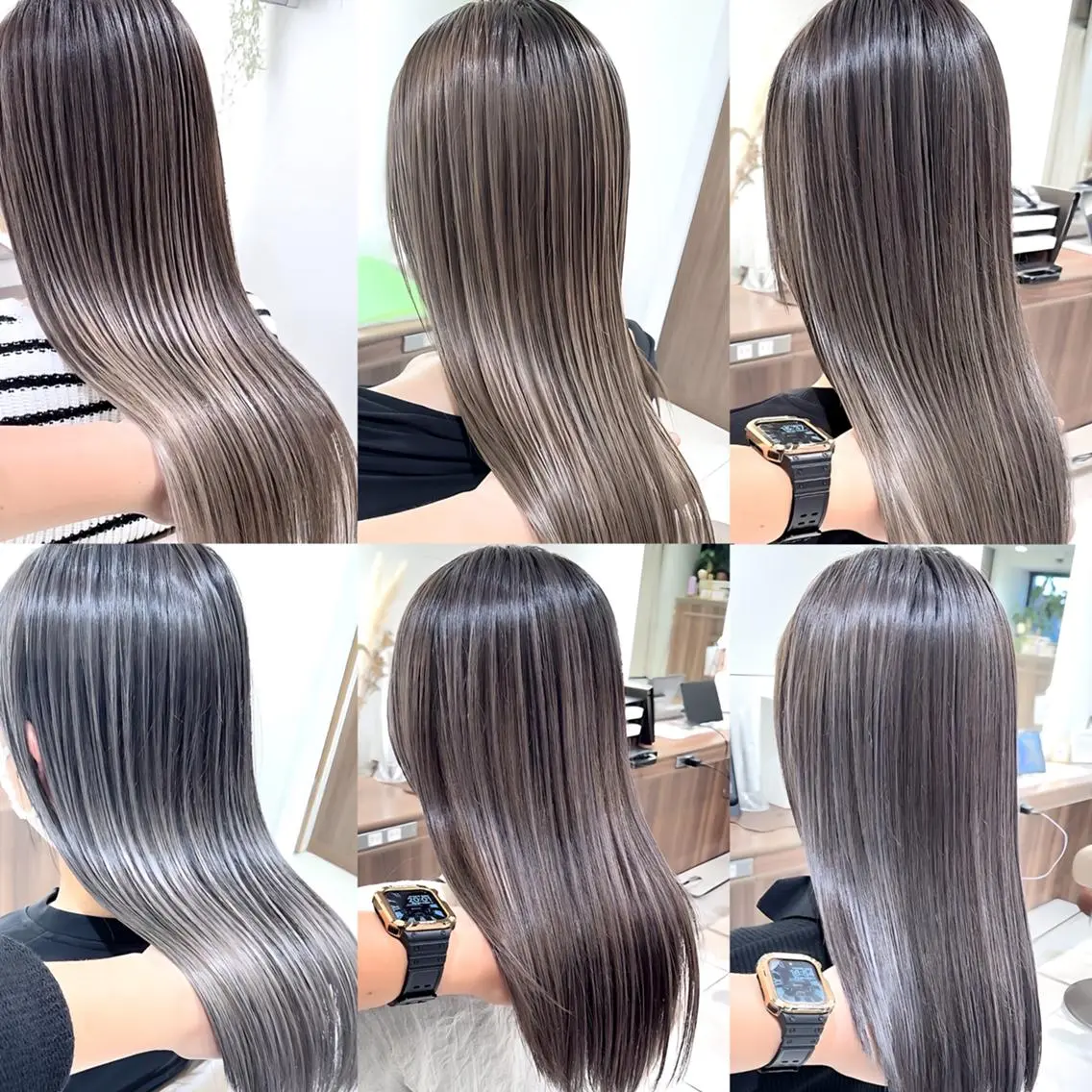 ロング 髪質改善 トリートメント トリートメント ヘッドスパ 髪質改善/縮毛矯正 /カラー/篠塚菜々子のヘアスタイル
