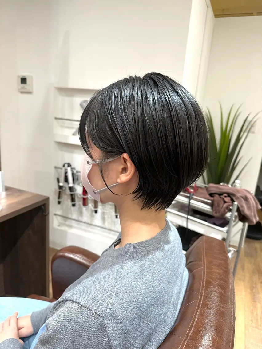 ショート 丸みショート ショートヘア 🌈札幌で叶う/美髪 縮毛矯正MIKI🌈のヘアスタイル