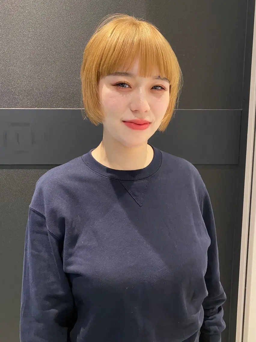 ショート カラー カット ヘアカラー トリートメント mai / linoah˚✧のヘアスタイル