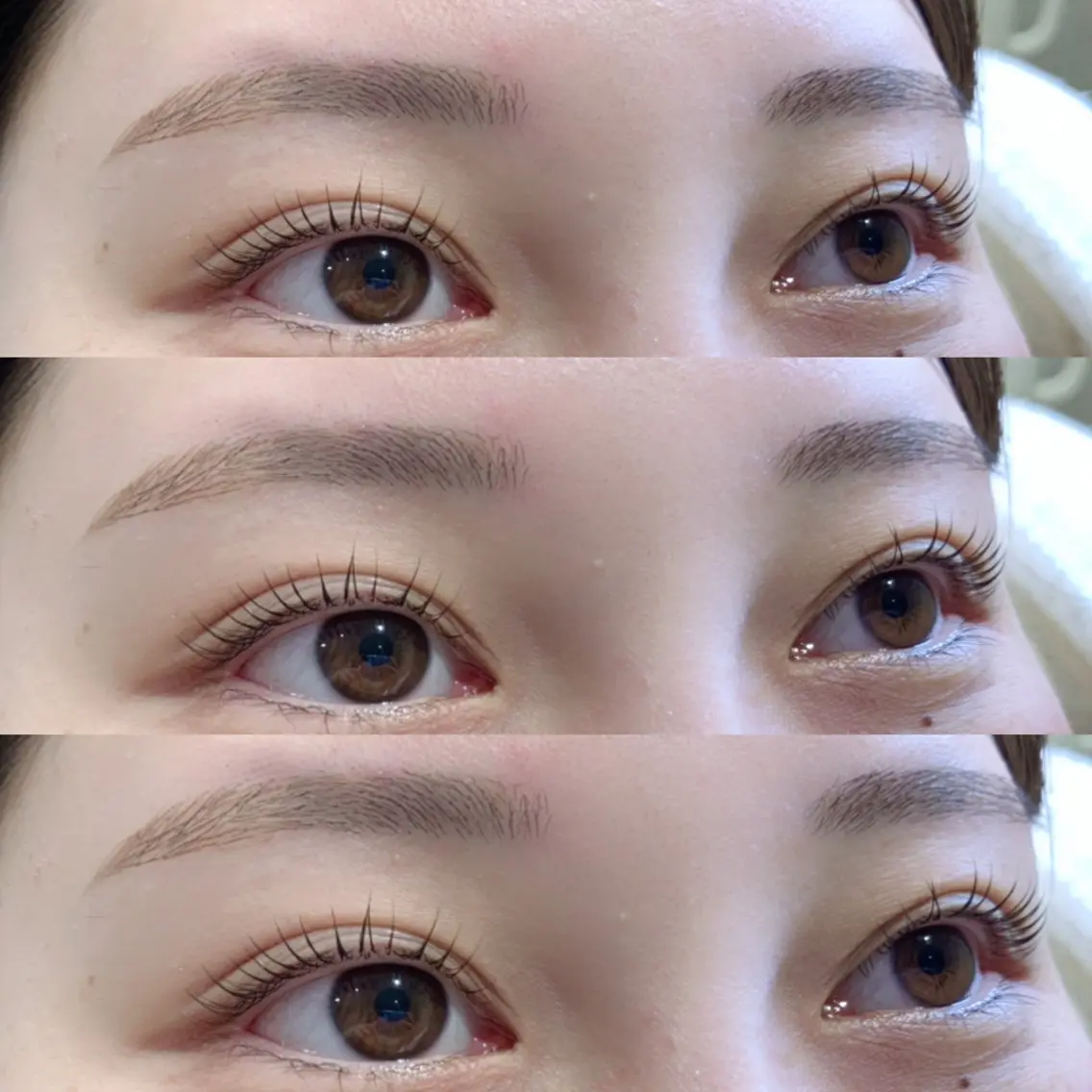 マツエク・マツパ ナチュラル 一重×まつ毛パーマ マツパ LiNA🌿藤原 茉莉花のマツエク・マツパデザイン