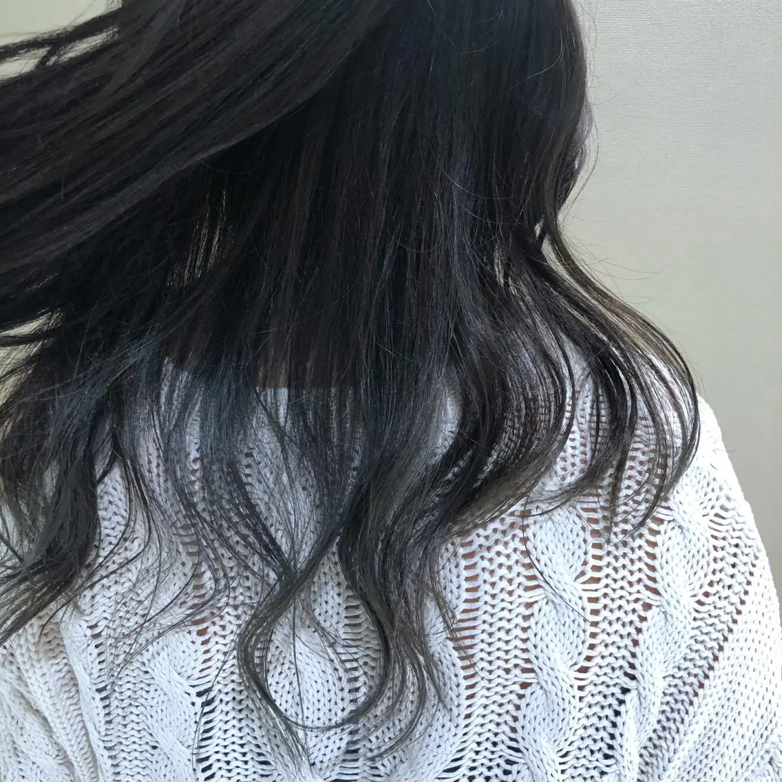 ロング カラー グレージュ カット ヘアカラー 韓国風ヘア 🇰🇷清水しいなのヘアスタイル