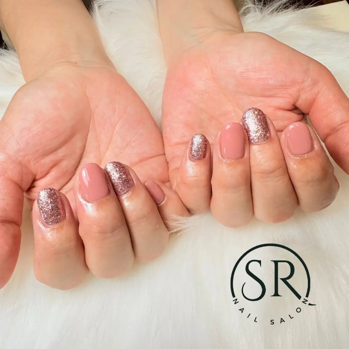 ネイル ラメ(グリッター) ワンカラーネイル ハンドネイル Nail salon SRのネイルデザイン