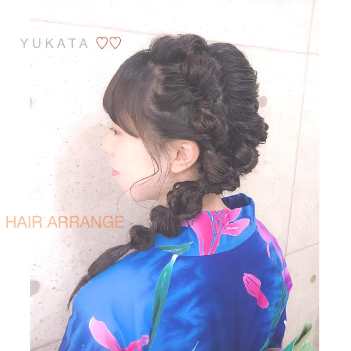 ロング ヘアアレンジ .. meiのヘアスタイル
