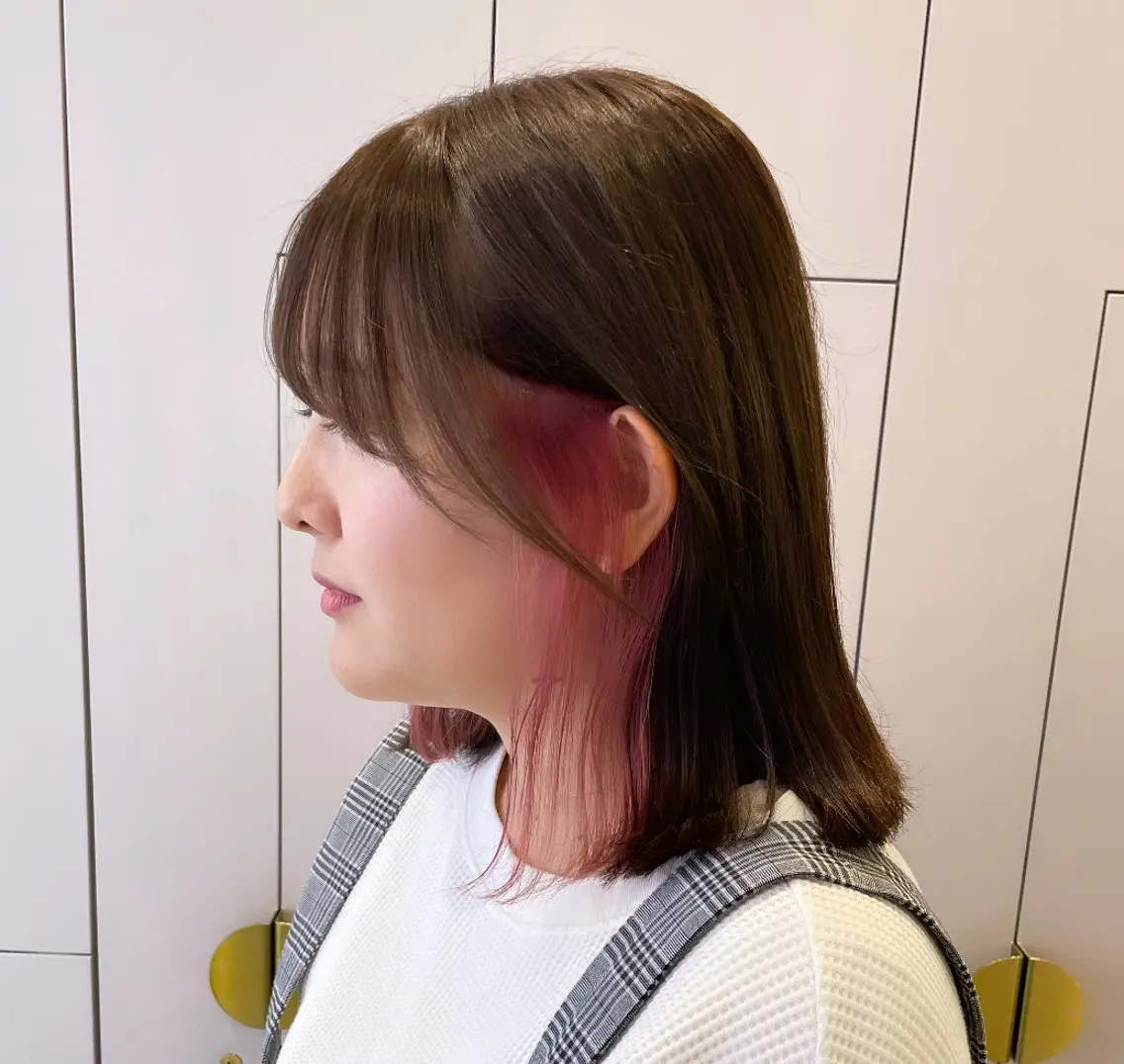 ーカット+インナーカラー+TOKIOTRーの写真