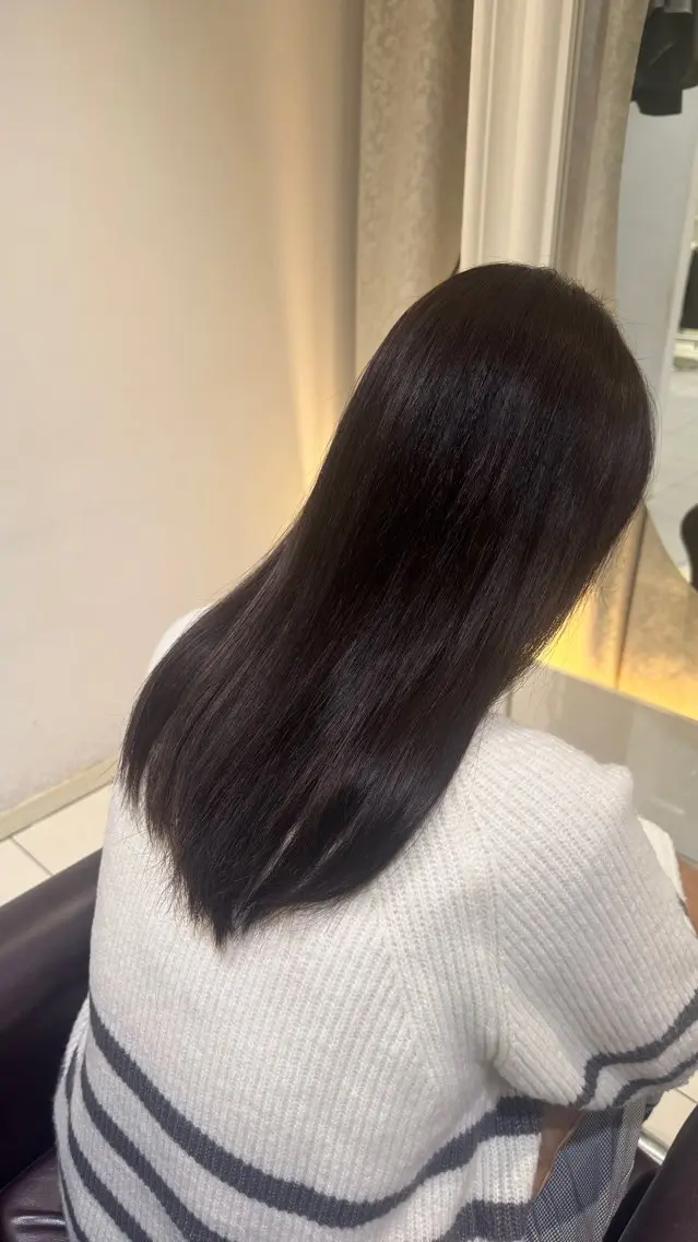 カラー 透明感カラー カラーリスト🎀前川 夏鈴🎀烏丸美容室のヘアスタイル