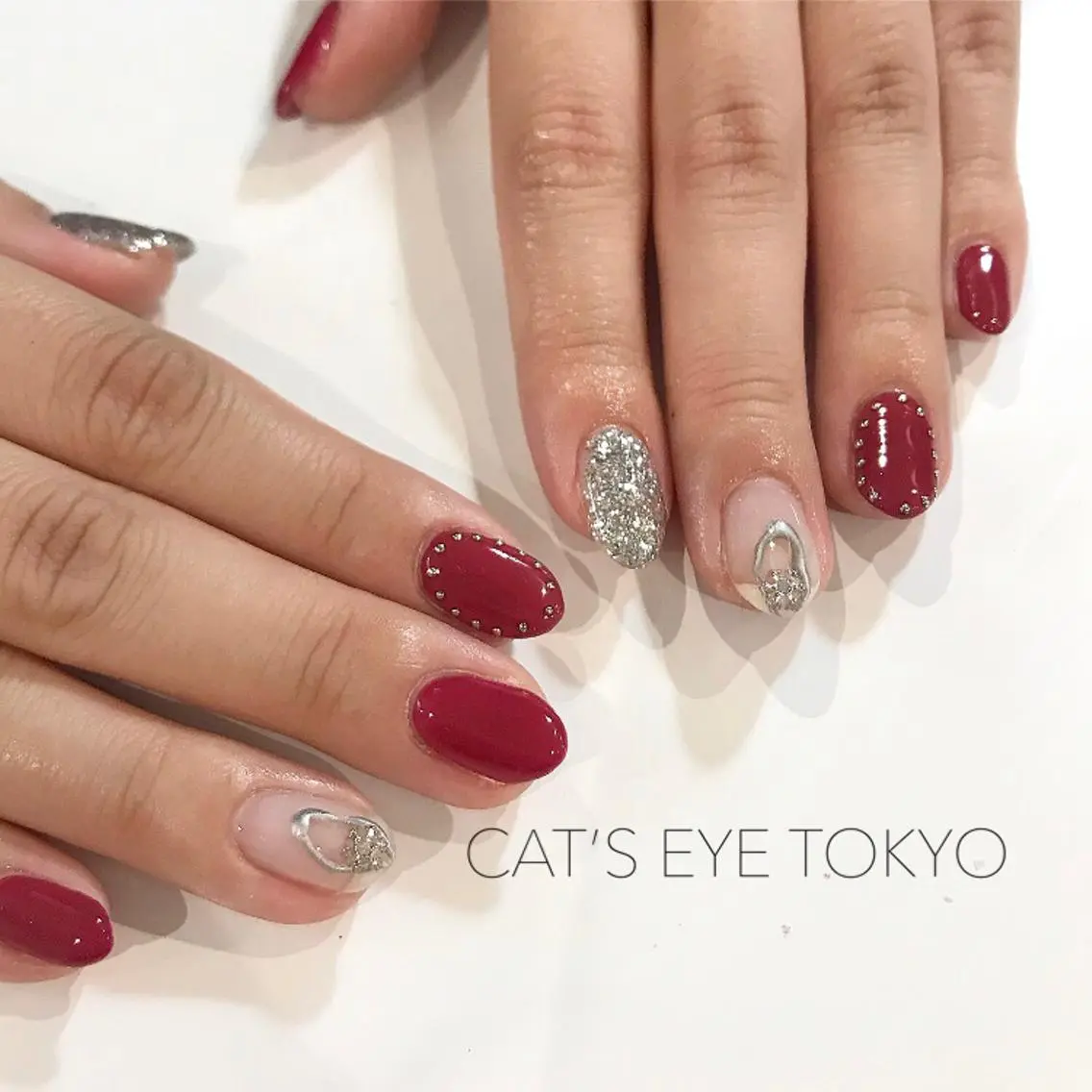 ネイル ハンドネイル キャッツアイ東京 西荻窪店のネイルデザイン