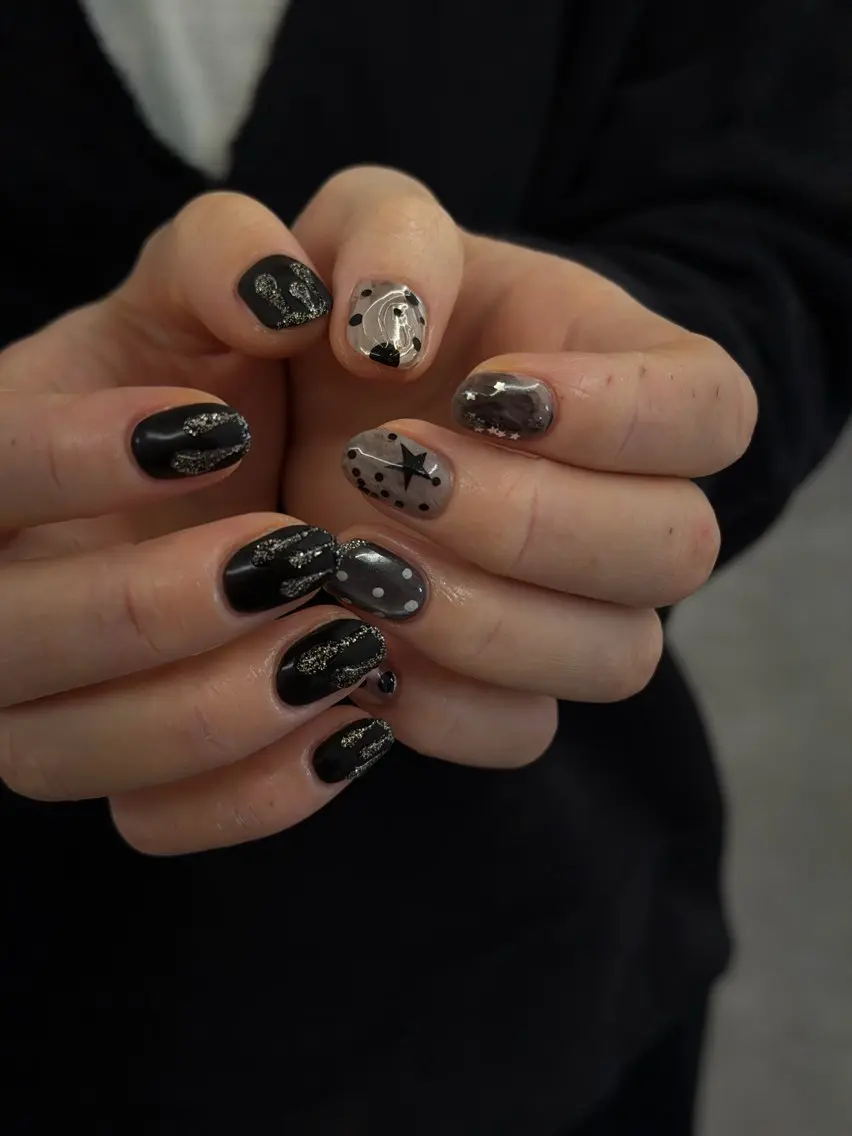 ネイル ジェルネイル マグネットネイル マットネイル ニュアンスネイル パラジェル ハンドネイル ハンドケア Bana_ Nailのネイルデザイン
