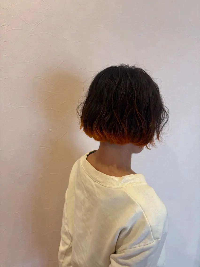 ショート カラー ブリーチ PROPOSTA桑名 tsujiのヘアスタイル