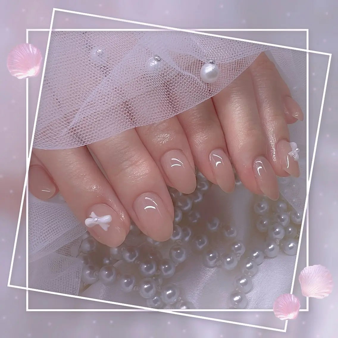 ネイル チークネイル フレンチネイル グラデーション マグネットネイル マグネットフレンチ Chill Nailsalonのネイルデザイン