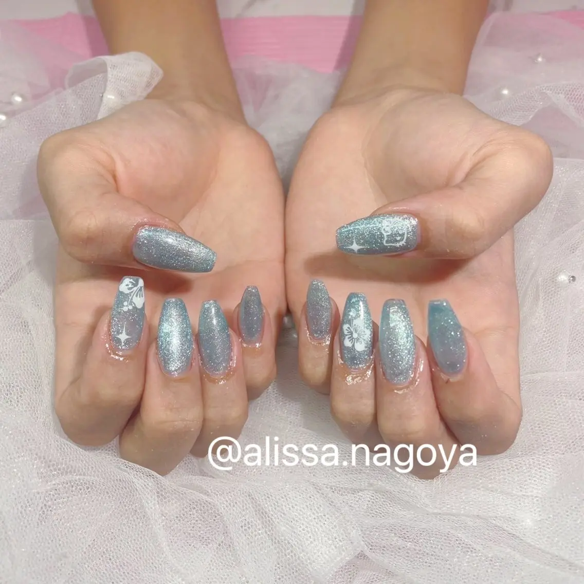 ネイル ハンドネイル Jr.ネイリスト🤍 【Alissa】新栄のネイルデザイン