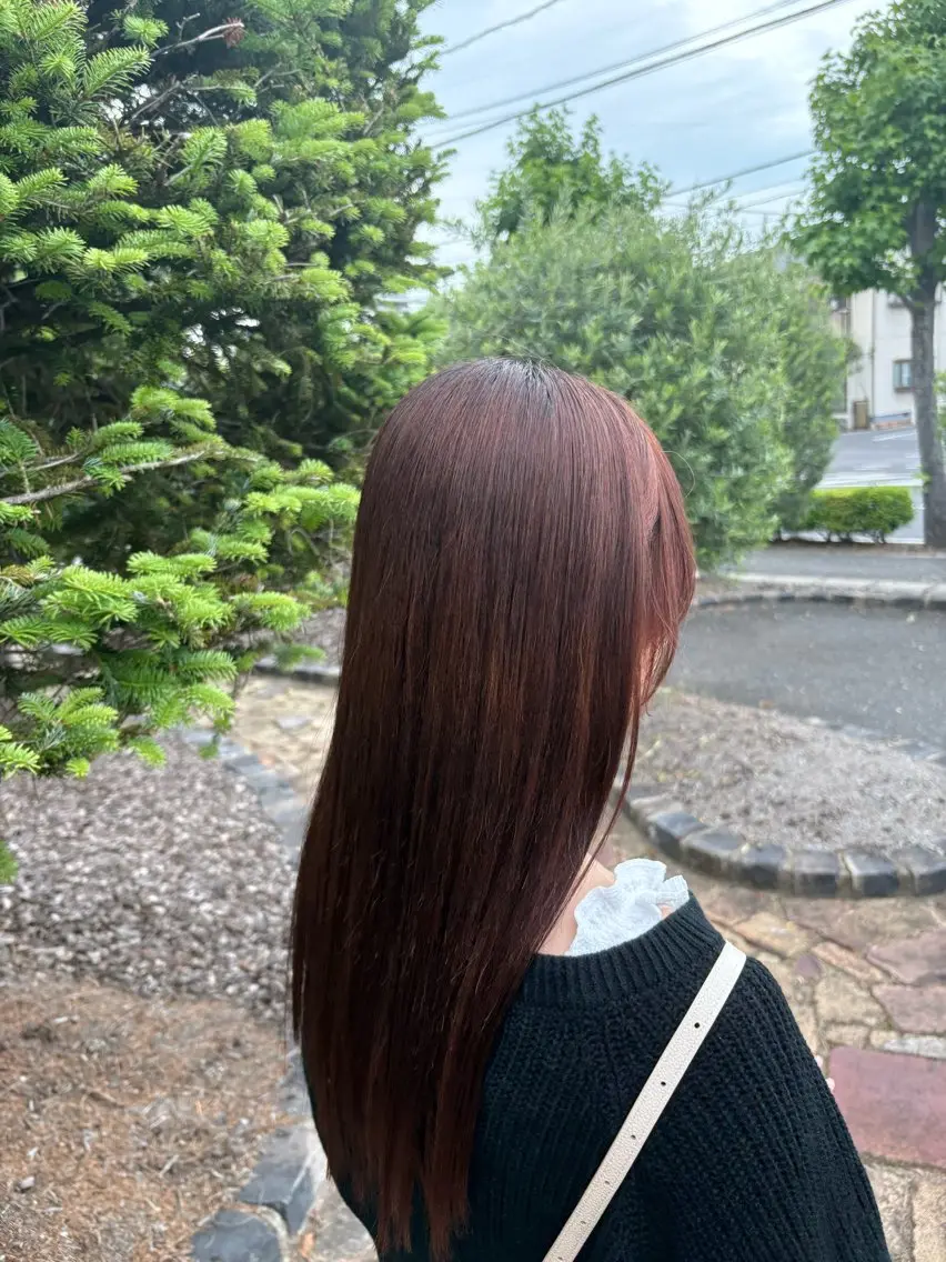 【minimo限定🤍】〔縮毛矯正🪞〕＋〔シャンプーブロー🧴🫧〕＋〔スチームケア💭〕の写真