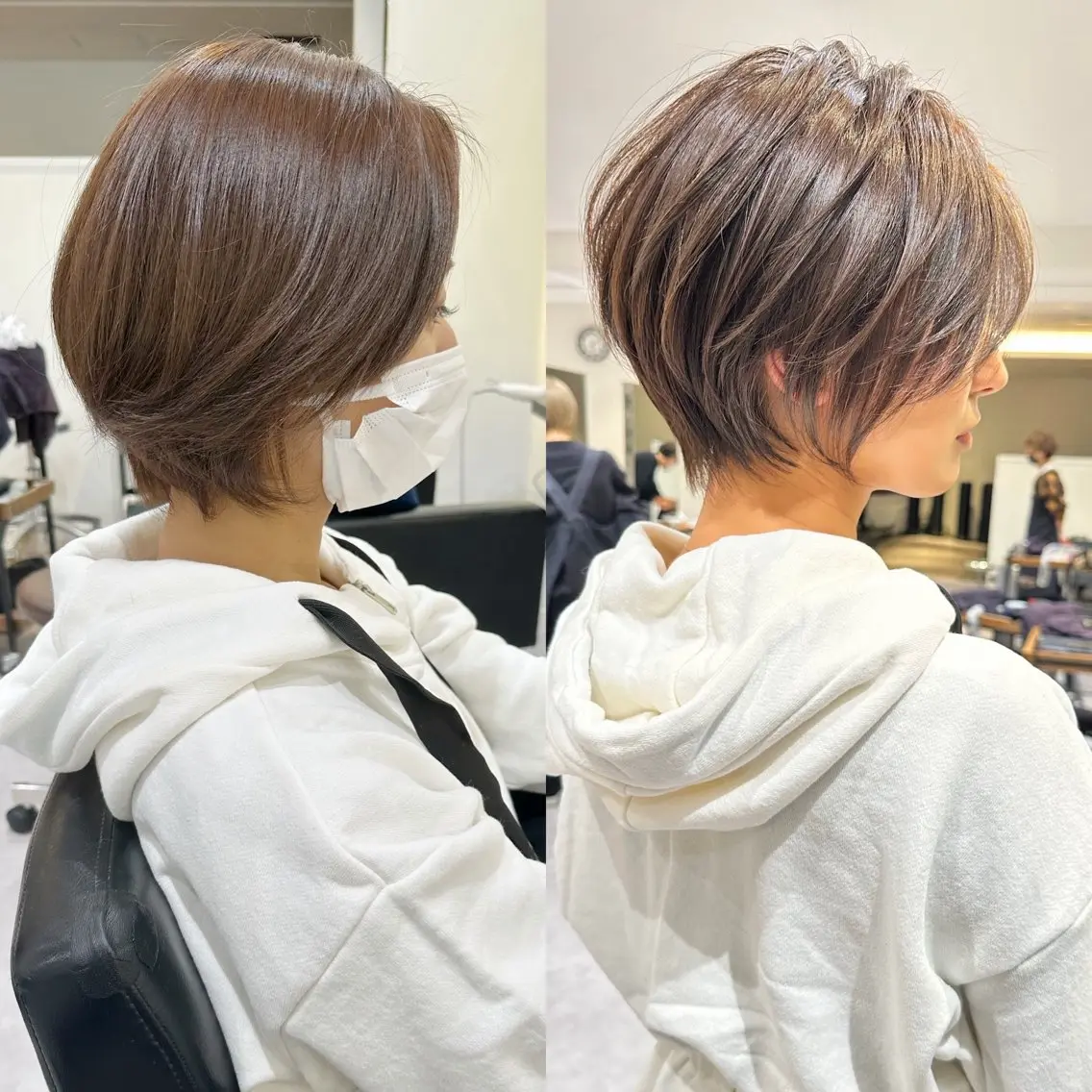 ショート カラー カット ヘアカラー トリートメント ショート特化/ 似合わせ MARIAのヘアスタイル