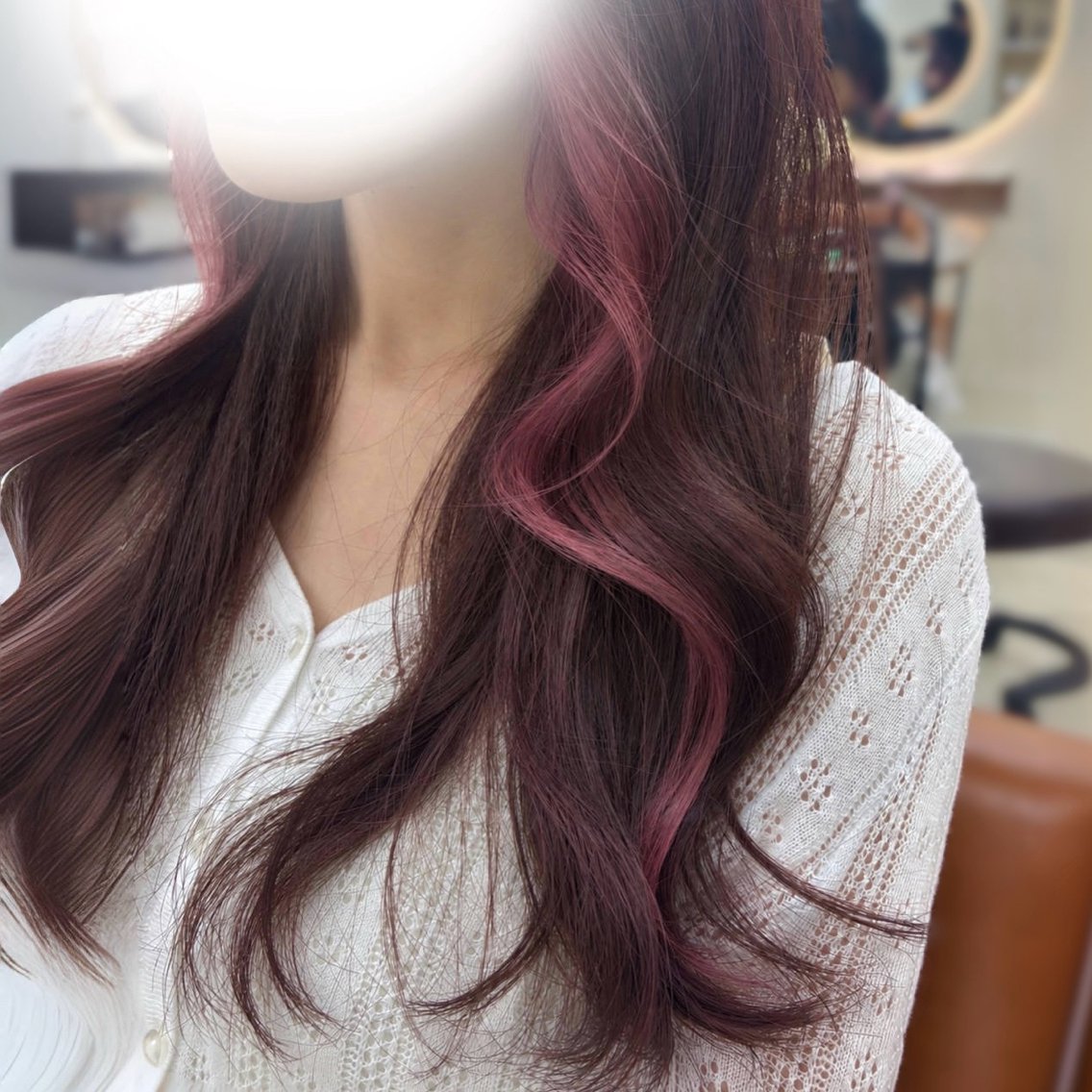 ロング カラー ヘアカラー トリートメント 🫧柔らか垢抜けヘア 🫧梅原姫のヘアスタイル